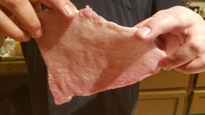 How to make Pork Schnitzel. After flattening